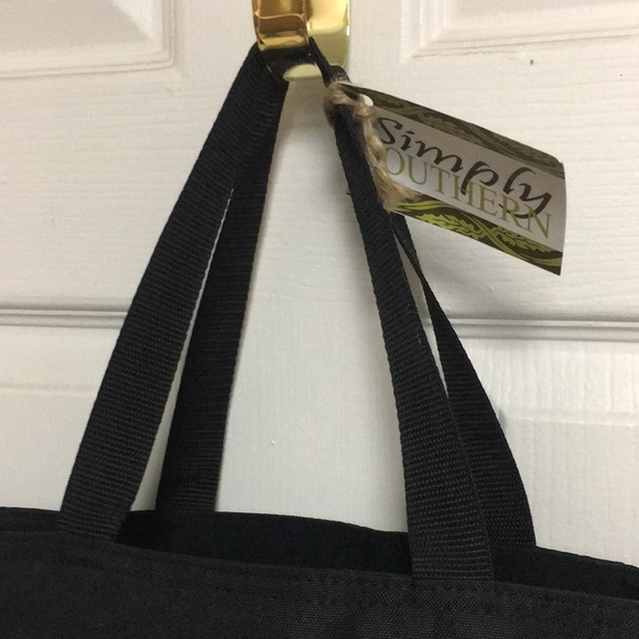 Happy Halloween Embroidered Cauldron Tote Bag - Picture 3 of 7